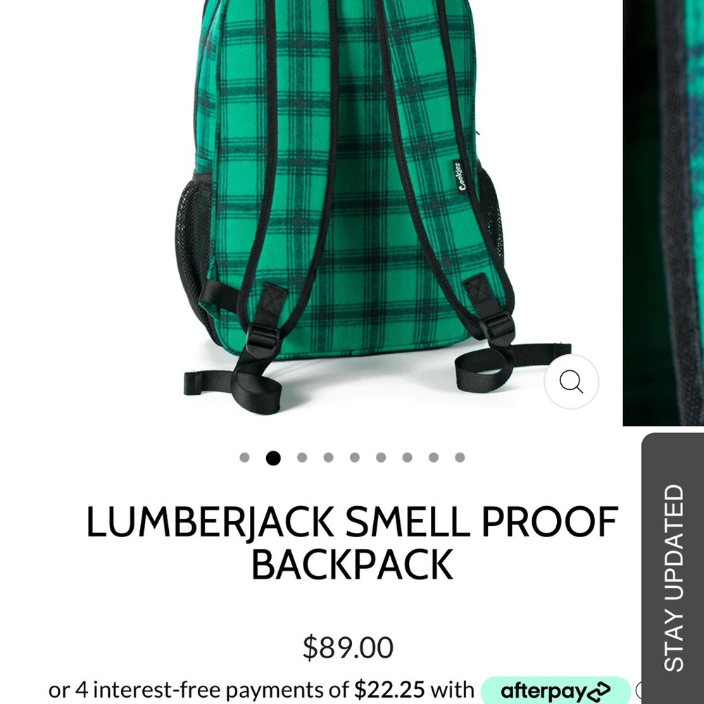 Authentic “ Cookies “ Lumberjack Backpacks. - Picture 6 of 7